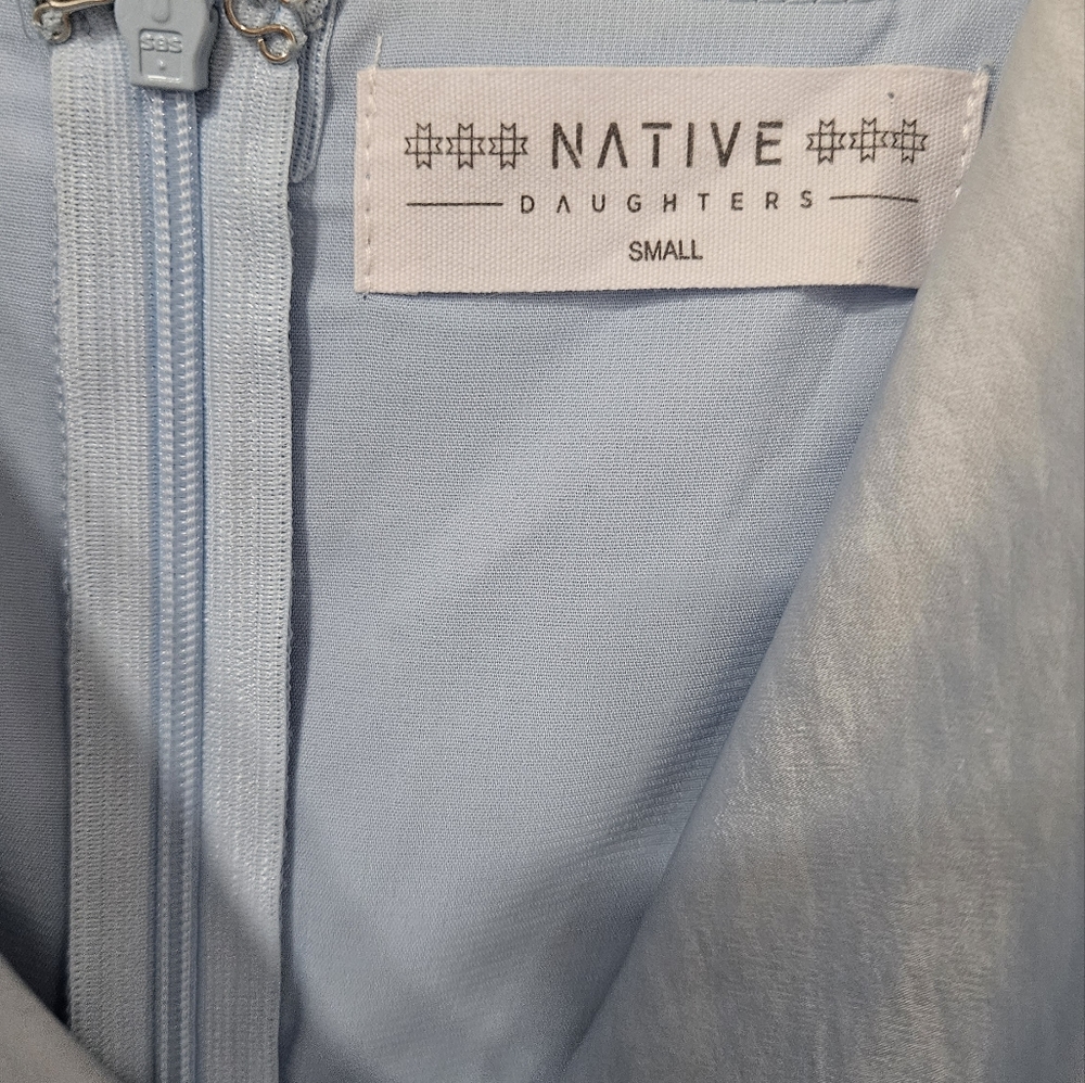 Native Daughters Blue Mini Dress - Picture 7 of 7